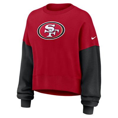 San Francisco 49ers Women's Nike NFL Pullover Crew. Nike.com